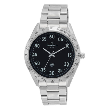 Maxima ATTIVO Men Black Dial Analogue Watch - 62571CMGI